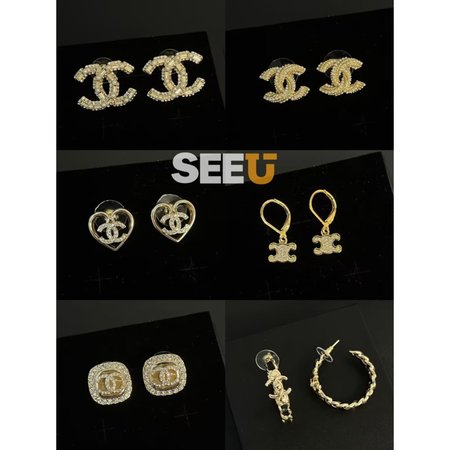 Chanel, ysl, Valentino, Dior, Celine, Gucci, accessories, earrings, bracelets, necklaces 005